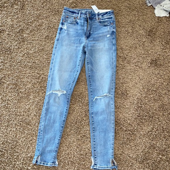 American Eagle Outfitters Denim - American Eagle sz 4 R Super Hi Rise Jeggings NWT